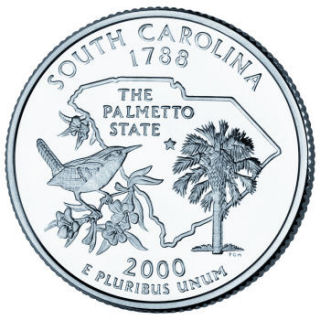 2000 - South Carolina State Quarter (D)